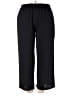 Unbranded 100% Polyester Solid Black Casual Pants Size XXL - photo 1