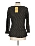 DressBarn Black 3/4 Sleeve Top Size L - photo 2