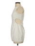 Le Lis Solid White Casual Dress Size S - photo 5