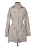 Laundry by Shelli Segal 100% Polyester Gray Trenchcoat Size S - photo 1