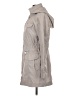 Laundry by Shelli Segal 100% Polyester Gray Trenchcoat Size S - photo 5