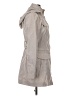 Laundry by Shelli Segal 100% Polyester Gray Trenchcoat Size S - photo 4