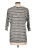 Bobeau Gray 3/4 Sleeve Top Size L - photo 2