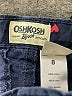 OshKosh B'gosh 100% Cotton Hearts Blue Shorts Size 8 - photo 3