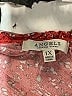 Angels 100% Rayon Red Short Sleeve Blouse Size 1X - photo 7