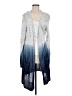 Nordstrom Collection 100% Viscose Blue Cardigan Size M - photo 1