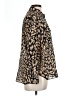 Massimo Dutti Animal Print Gold Long Sleeve Blouse Size 10 - photo 4