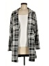 Express Plaid Gray Coat Size M - photo 1