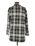Express Plaid Gray Coat Size M - photo 2