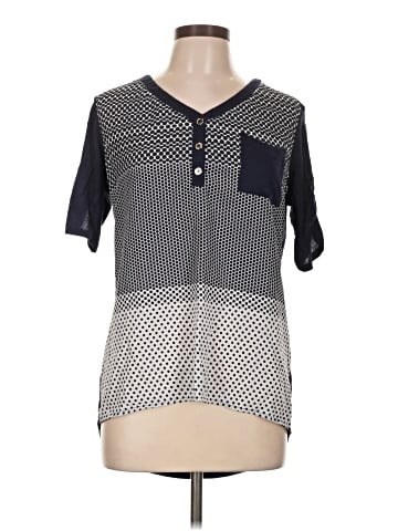 Perseption Concept Short Sleeve Blouse (view 1)