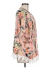 Rip Curl 100% Viscose Orange Kimono Size S - photo 4