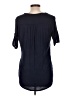 Perseption Concept Gray Short Sleeve Blouse Size L - photo 2
