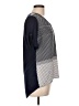 Perseption Concept Gray Short Sleeve Blouse Size L - photo 4