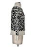 Ann Taylor LOFT Animal Print Silver Pullover Sweater Size XXS - photo 4