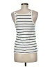 J.Crew 100% Cotton Ivory Sleeveless Top Size M - photo 2