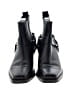 Sam Edelman 100% Leather Black Ankle Boots Size 7 1/2 - photo 2