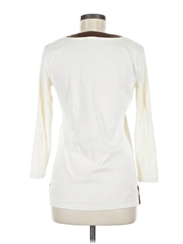 Lauren by Ralph Lauren 3/4 Sleeve T-Shirt (view 2)