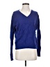 Nordstrom 100% Cashmere Blue Cashmere Pullover Sweater Size S - photo 1