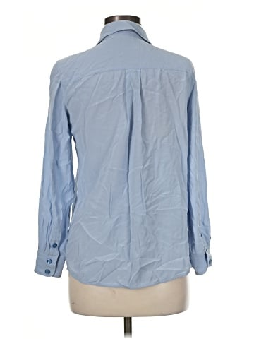 Trina Turk Long Sleeve Silk Top (view 2)