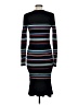 Parker Stripes Black Casual Dress Size M - photo 2
