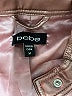 Bebe 100% Polyurethane Metallic Brown Jacket Size M - photo 6