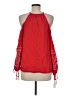 Gibson Latimer 100% Rayon Red 3/4 Sleeve Blouse Size M - photo 2