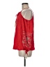 Gibson Latimer 100% Rayon Red 3/4 Sleeve Blouse Size M - photo 5