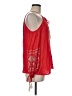 Gibson Latimer 100% Rayon Red 3/4 Sleeve Blouse Size M - photo 4