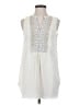 One September 100% Polyester Ivory Sleeveless Blouse Size XS - photo 1