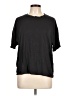 Hanes Black Short Sleeve Top Size L - photo 1
