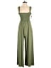 Roxy Solid Green Jumpsuit Size S - photo 1