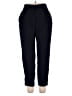 Sport Collection 100% Polyester Solid Black Casual Pants Size 12 - photo 1