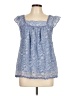 Entro Blue Sleeveless Blouse Size L - photo 1