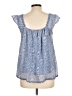 Entro Blue Sleeveless Blouse Size L - photo 2