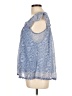Entro Blue Sleeveless Blouse Size L - photo 5
