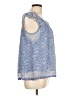 Entro Blue Sleeveless Blouse Size L - photo 4