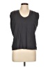 Ann Taylor LOFT Gray Short Sleeve Top Size L - photo 1