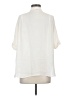 Vince. 100% Silk Ivory Short Sleeve Silk Top Size XS - photo 2