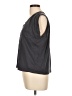Ann Taylor LOFT Gray Short Sleeve Top Size L - photo 5