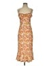 Hutch Floral Orange Cocktail Dress Size S - photo 1