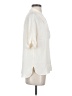 Vince. 100% Silk Ivory Short Sleeve Silk Top Size XS - photo 4