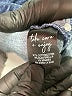 Nic + Zoe Chevron-herringbone Blue Jeans Size 14 (petite) - photo 5