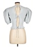 Zara Blue Short Sleeve Top Size L - photo 2