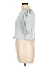 Zara Blue Short Sleeve Top Size L - photo 5