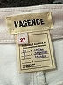 L'Agence Ivory Jeans Size 27 waist - photo 7