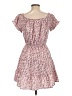 Indulge 100% Polyester Hearts Pink Casual Dress Size L - photo 2