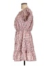 Indulge 100% Polyester Hearts Pink Casual Dress Size L - photo 5