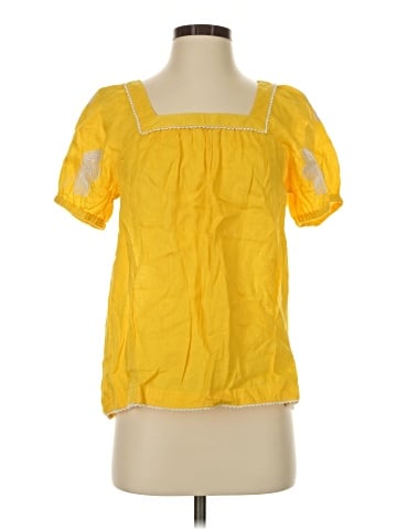 J.Crew Factory Store Short Sleeve Blouse (view 1)
