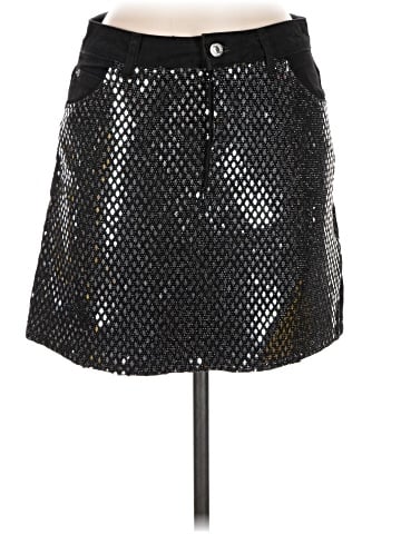 Topshop Faux Leather Skirt (view 1)