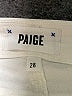 Paige Ivory Jeans Size 28 waist - photo 7
